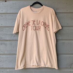 Jack Harlow Size Large Graphic T-Shirt Creme De La Creme Tour